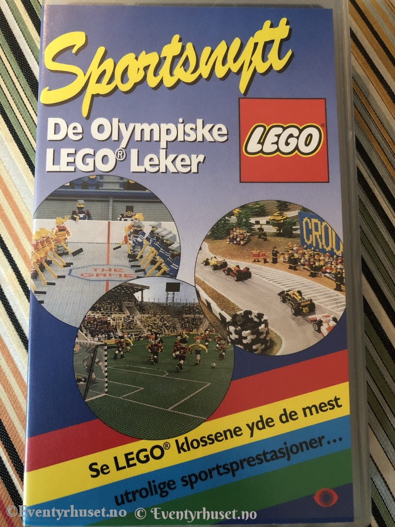 Sportsnytt. De Olympiske Lego Leker. 1994. Vhs. Vhs