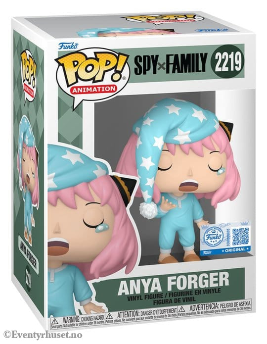Spy x Family POP! Animation Vinyl Figures Anya Forger (Pajamas) 9 cm Manga & Anime