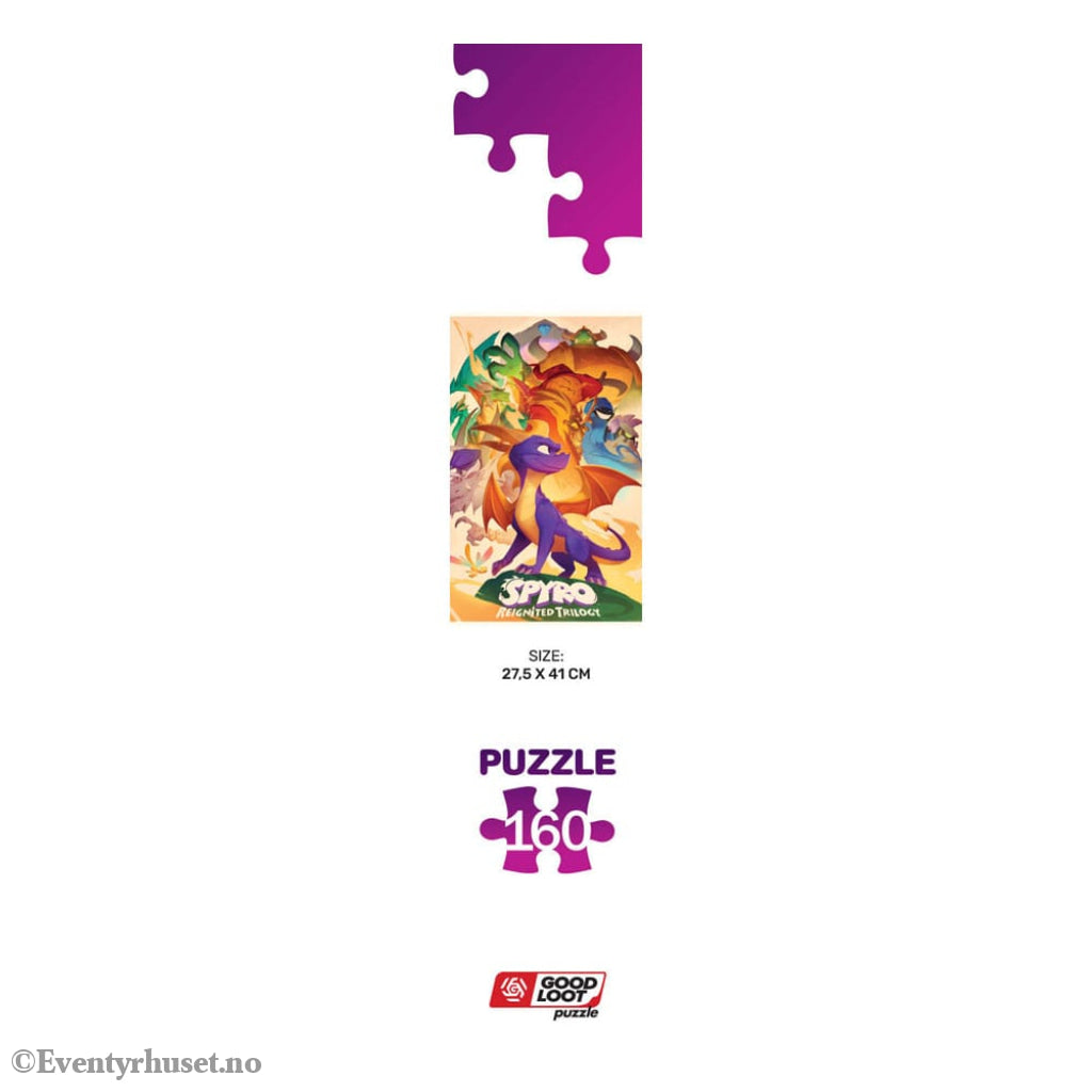 Spyro Reignited Trilogy Kids Puzzle Heroes (160 pieces) Home & Gifts