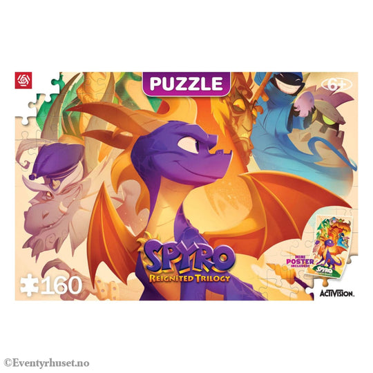 Spyro Reignited Trilogy Kids Puzzle Heroes (160 pieces) Home & Gifts