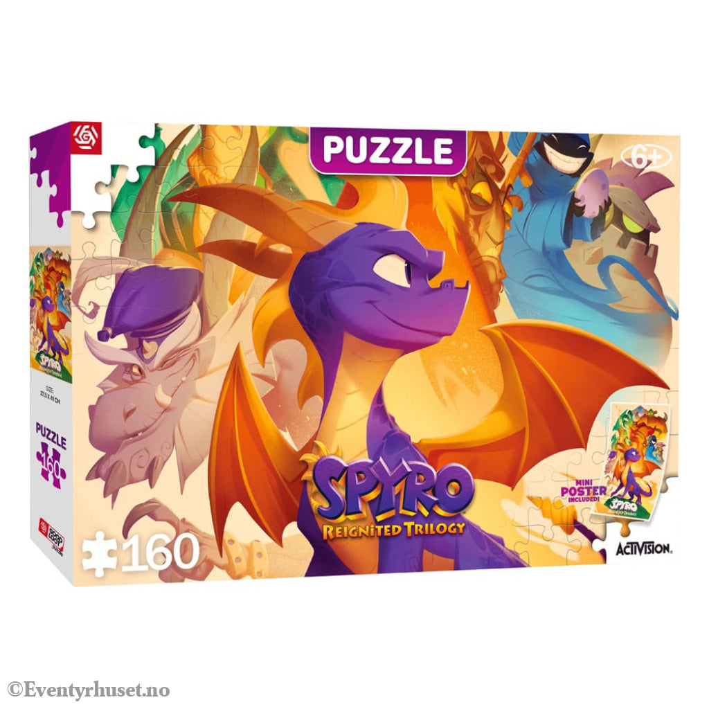 Spyro Reignited Trilogy Kids Puzzle Heroes (160 pieces) Home & Gifts