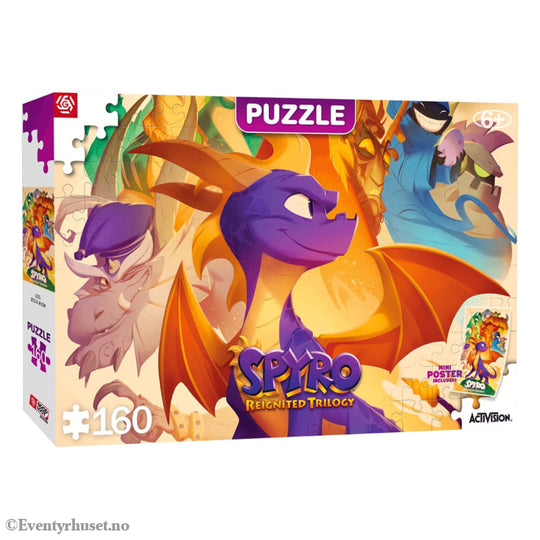 Spyro Reignited Trilogy Kids Puzzle Heroes (160 pieces) Home & Gifts