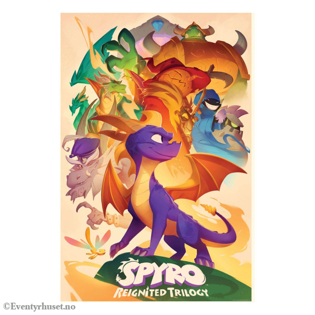 Spyro Reignited Trilogy Kids Puzzle Heroes (160 pieces) Home & Gifts