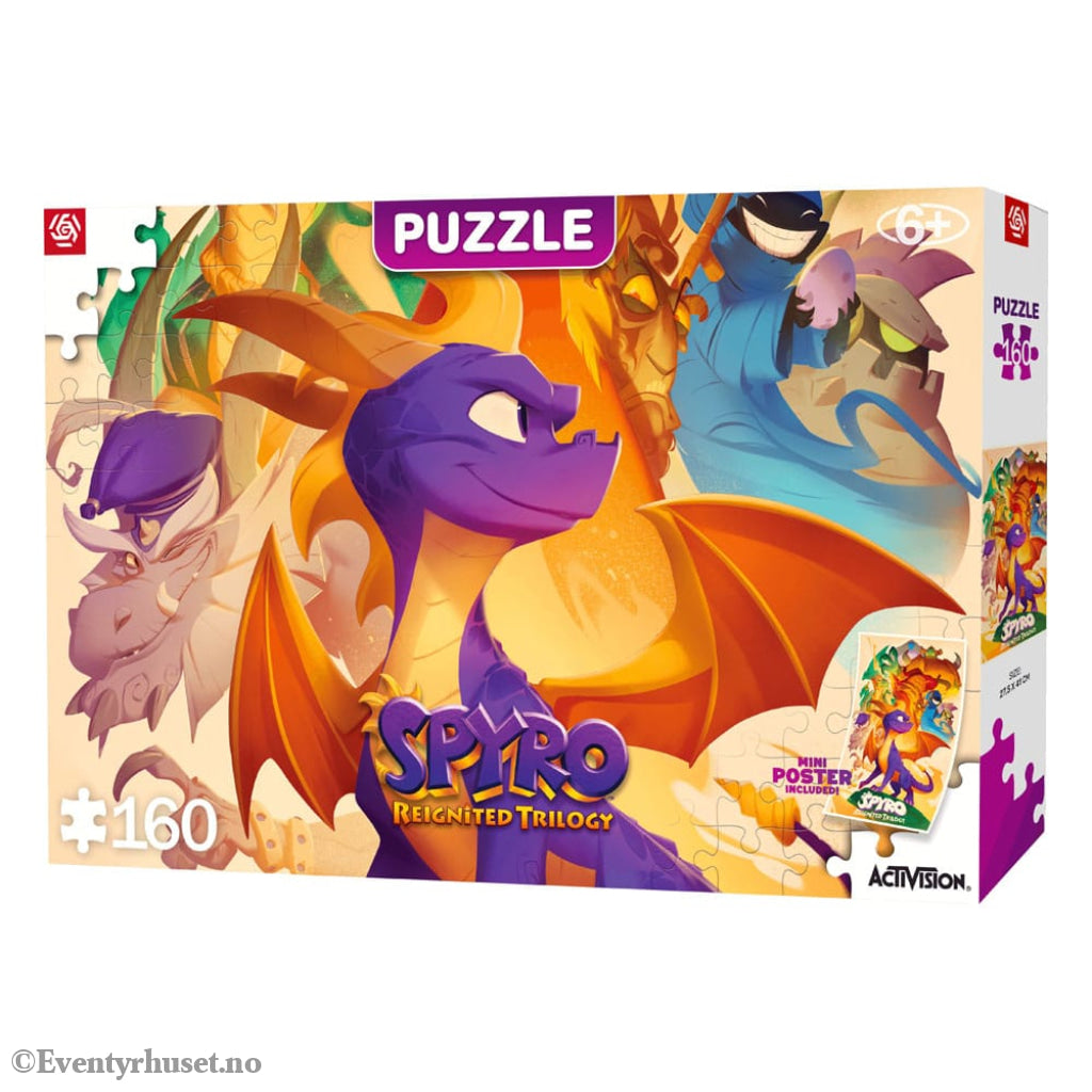Spyro Reignited Trilogy Kids Puzzle Heroes (160 pieces) Home & Gifts