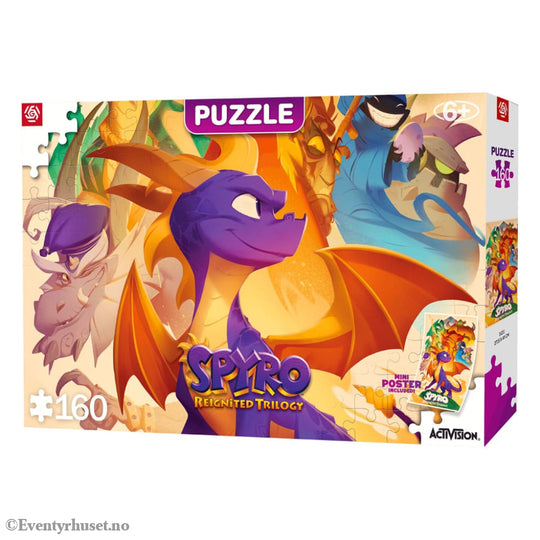 Spyro Reignited Trilogy Kids Puzzle Heroes (160 pieces) Home & Gifts