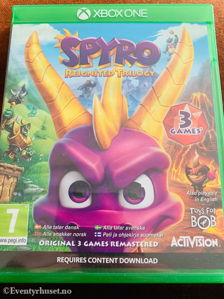 Spyro Reignited Triology. Xbox One.