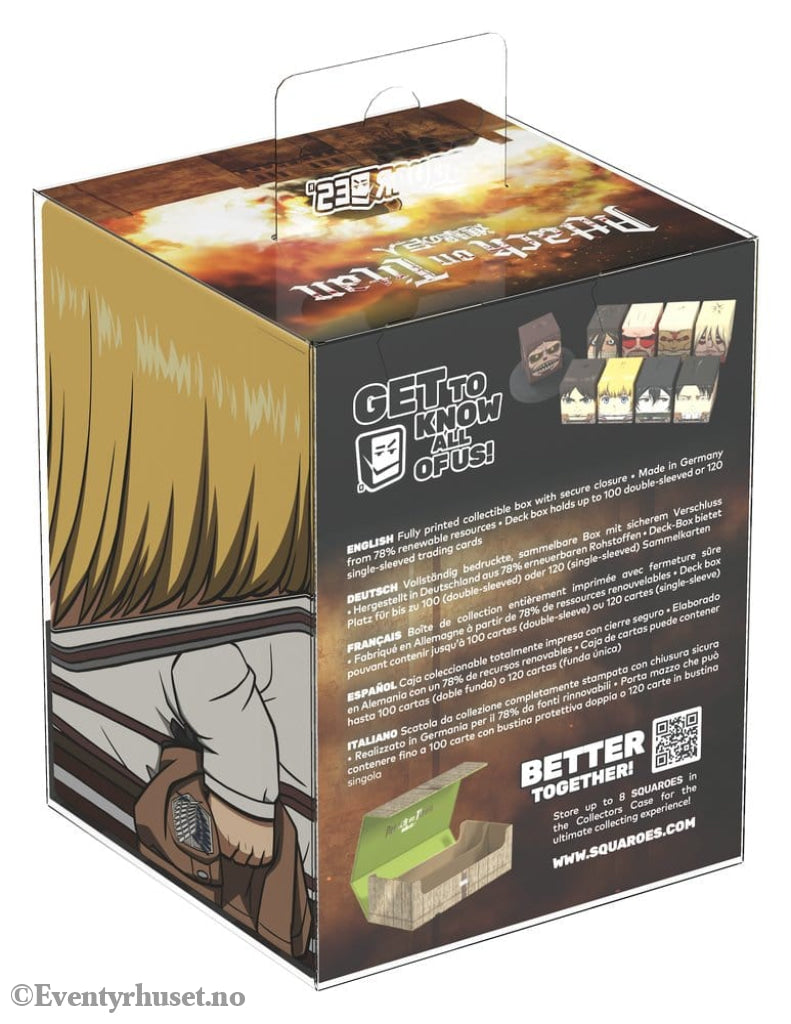 Squaroes Squaroe Attack on Titan AOT002 - Armin Arlert Storage & Protection