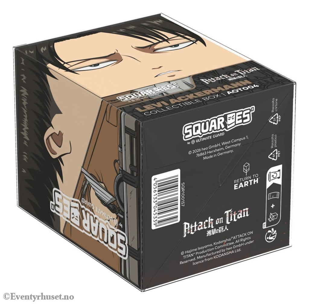 Squaroes Squaroe Attack on Titan AOT004 - Levi Ackermann Storage & Protection