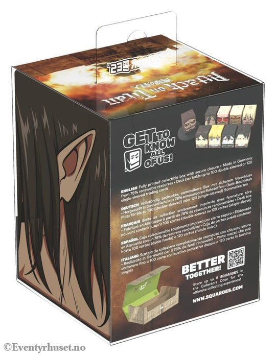 Squaroes Squaroe Attack on Titan AOT005 - Attack Titan Storage & Protection