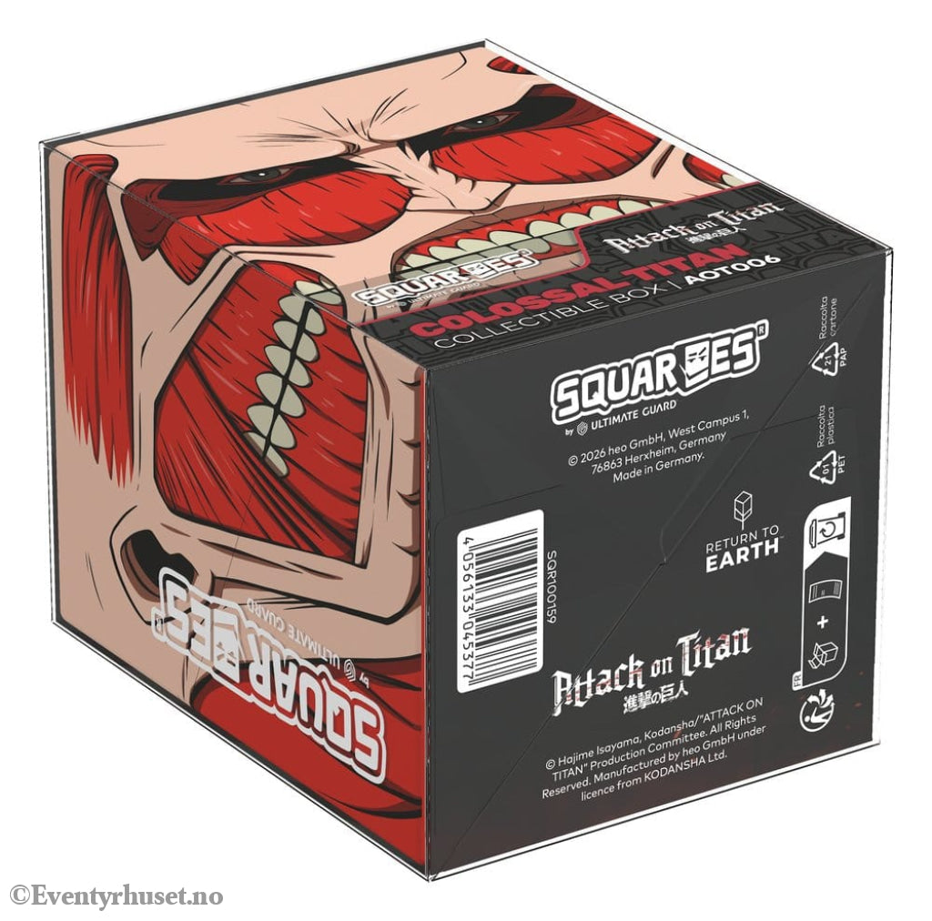 Squaroes Squaroe Attack on Titan AOT006 - Colossal Titan Storage & Protection