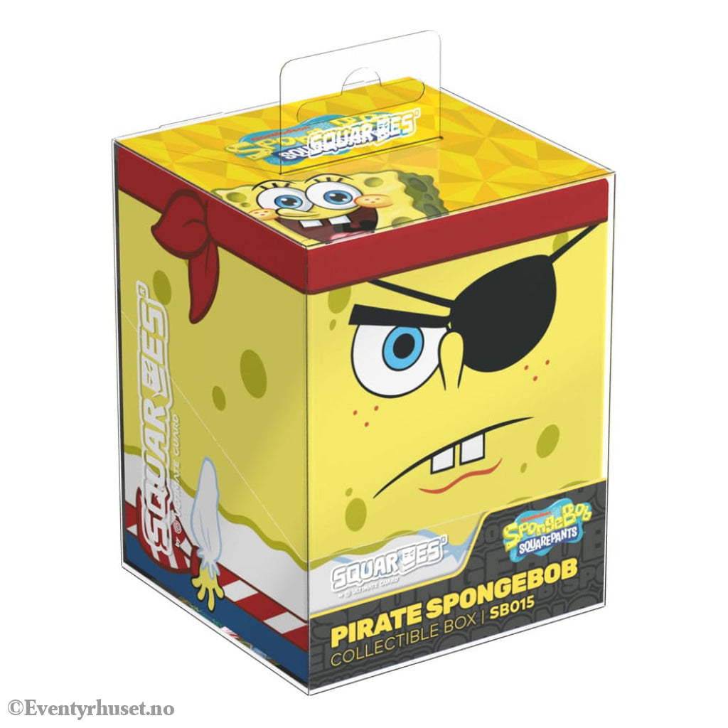 Squaroes Squaroe SpongeBob SquarePants™ SB015 - Pirate Spongebob Storage & Protection
