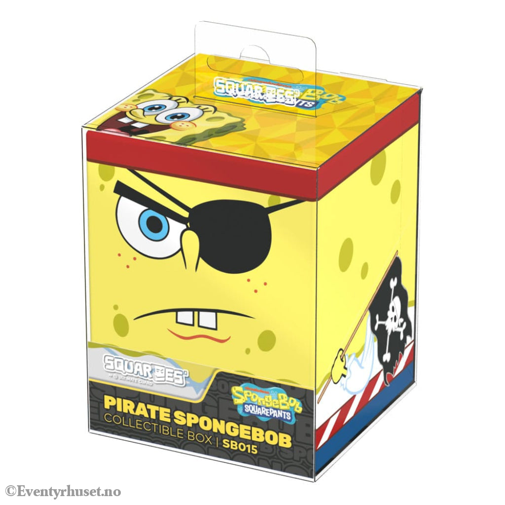 Squaroes Squaroe SpongeBob SquarePants™ SB015 - Pirate Spongebob Storage & Protection
