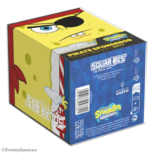 Squaroes Squaroe SpongeBob SquarePants™ SB015 - Pirate Spongebob Storage & Protection