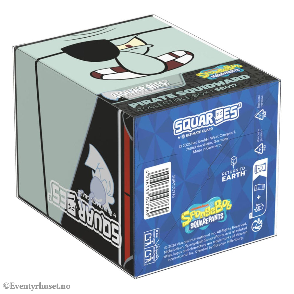 Squaroes Squaroe SpongeBob SquarePants™ SB017 - Pirate Squidward Storage & Protection