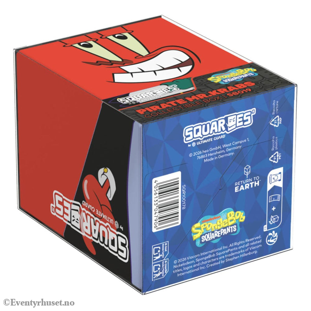 Squaroes Squaroe SpongeBob SquarePants™ SB019 - Pirate Mr Krabs Storage & Protection