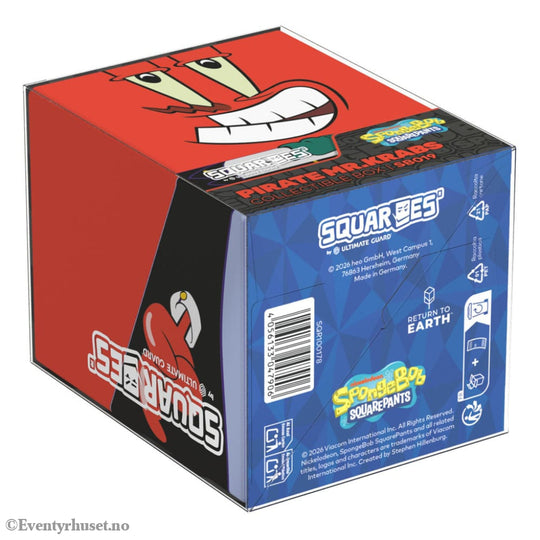 Squaroes Squaroe SpongeBob SquarePants™ SB019 - Pirate Mr Krabs Storage & Protection
