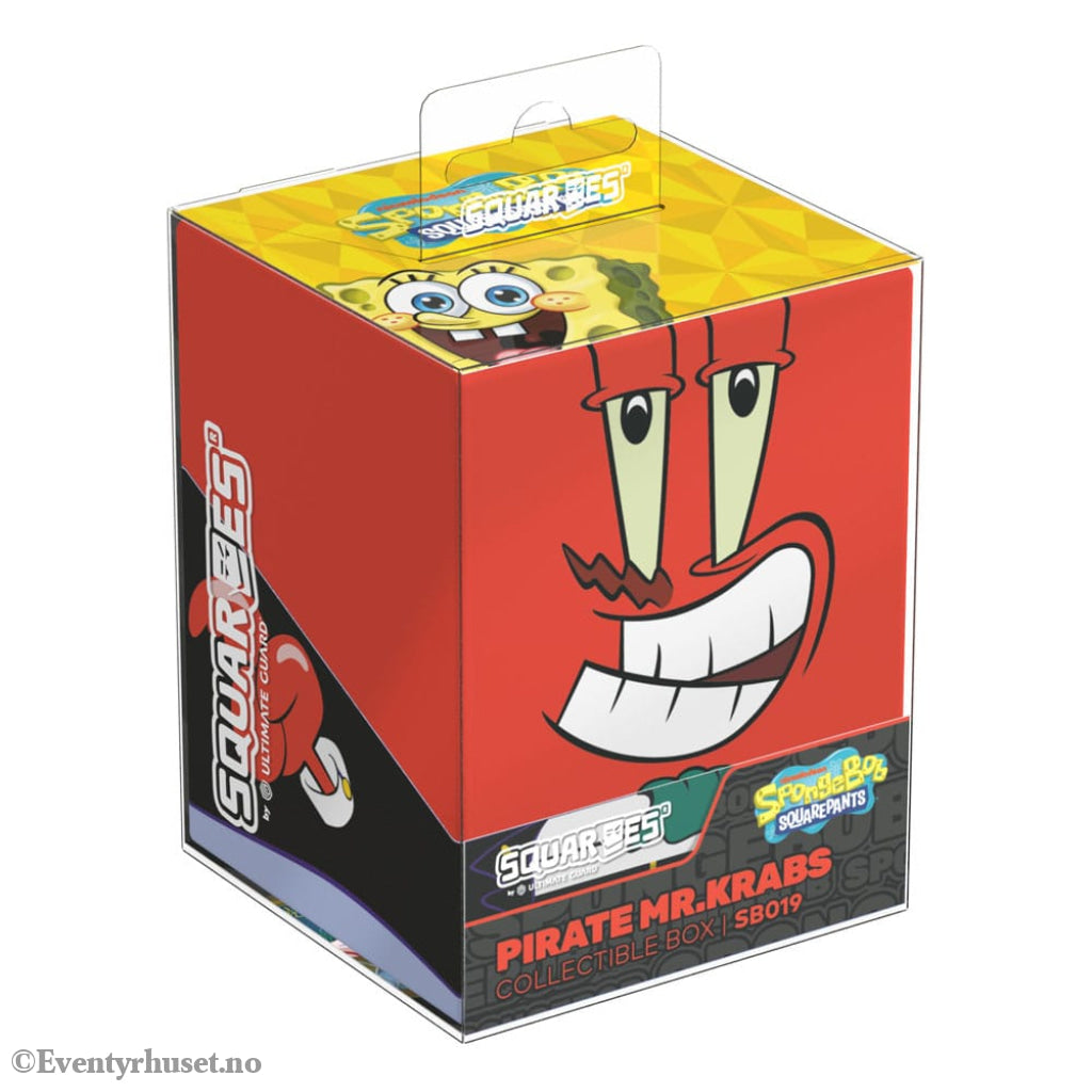 Squaroes Squaroe SpongeBob SquarePants™ SB019 - Pirate Mr Krabs Storage & Protection