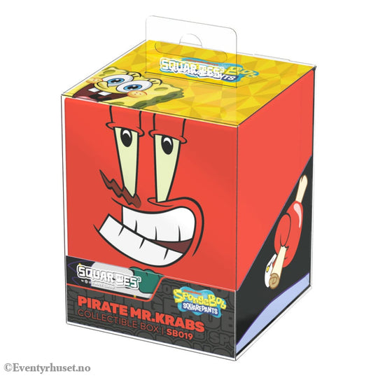 Squaroes Squaroe SpongeBob SquarePants™ SB019 - Pirate Mr Krabs Storage & Protection