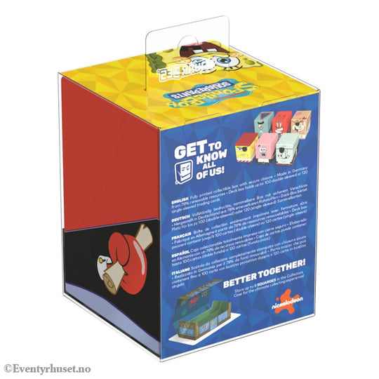 Squaroes Squaroe SpongeBob SquarePants™ SB019 - Pirate Mr Krabs Storage & Protection
