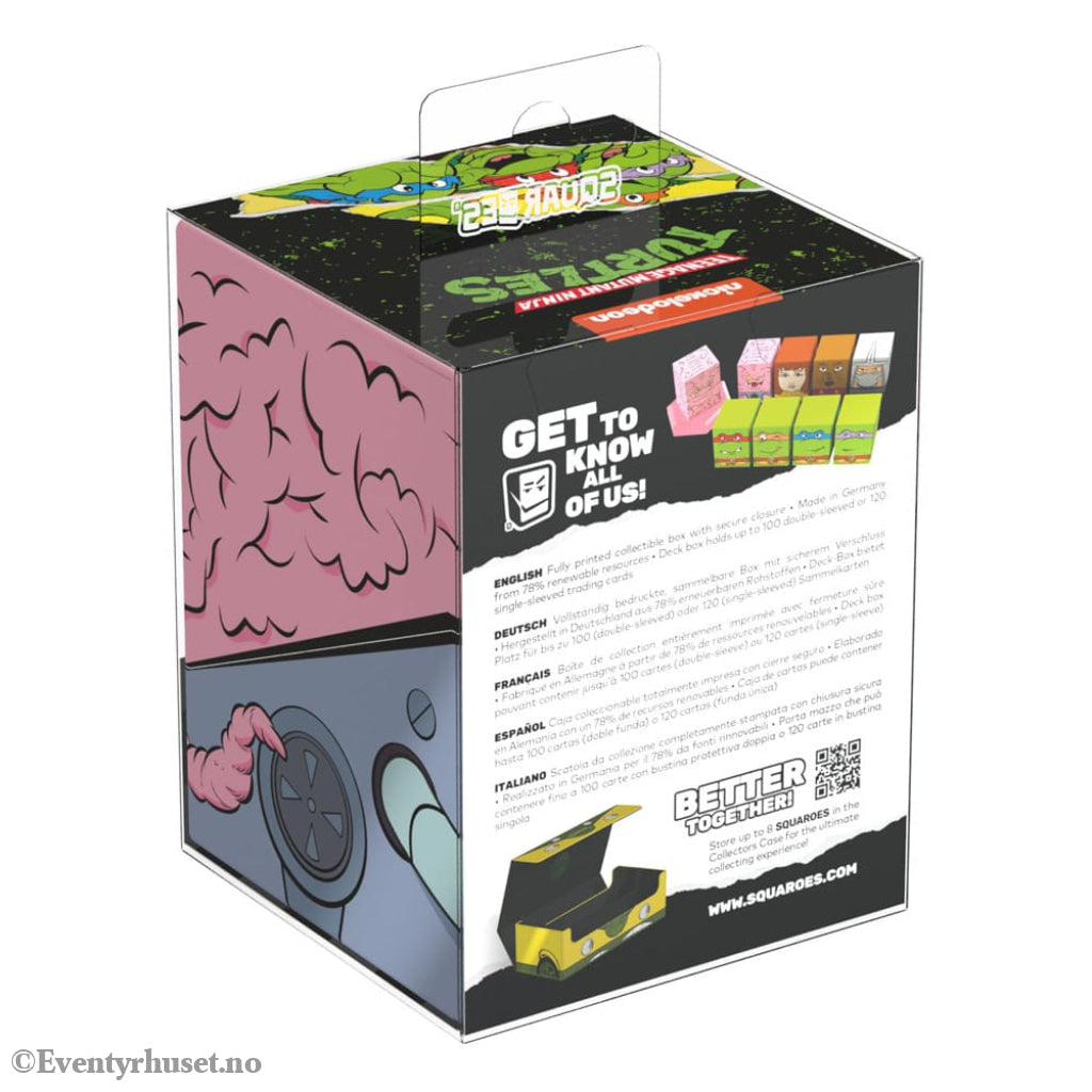 Squaroes - Squaroe Teenage Mutant Ninja Turtles™ NT002 - Krang with Bubble Walker Storage & Protection