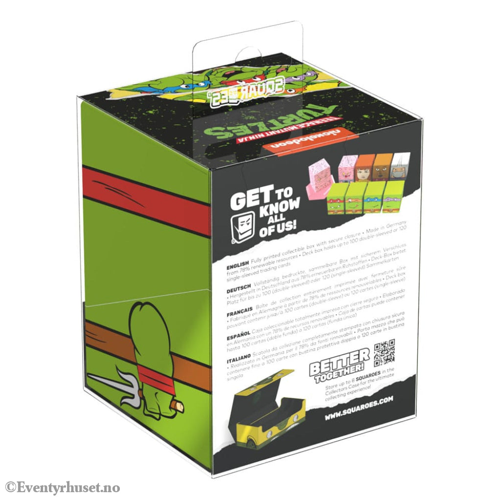 Squaroes - Squaroe Teenage Mutant Ninja Turtles™ NT004 - Raphael Storage & Protection