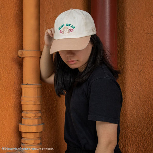 Squid Game Curved Bill Cap Red light green light Fashion & Accessories