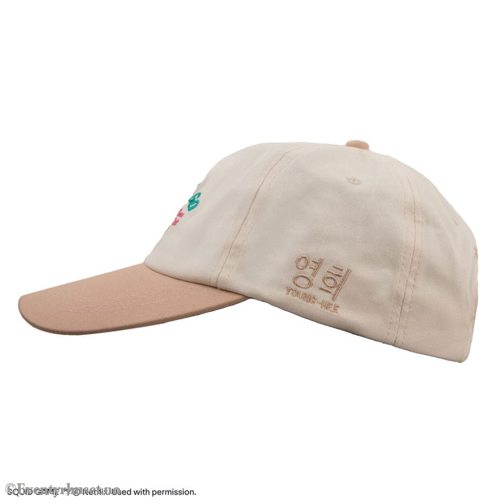Squid Game Curved Bill Cap Red light green light Fashion & Accessories