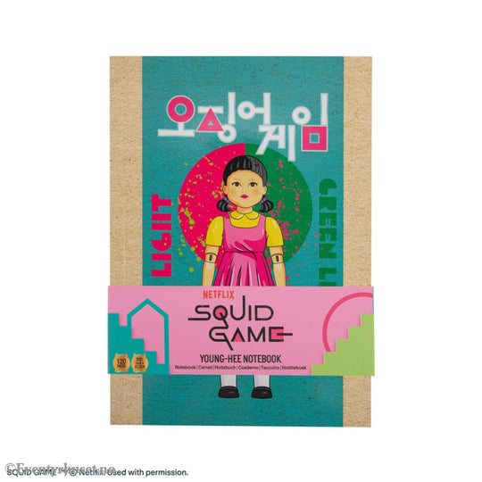 Squid Game Notebook Young-hee Home & Gifts