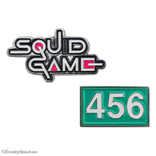 Squid Game Pins 2-Pack Squid Game & Player 456 Fashion & Accessories
