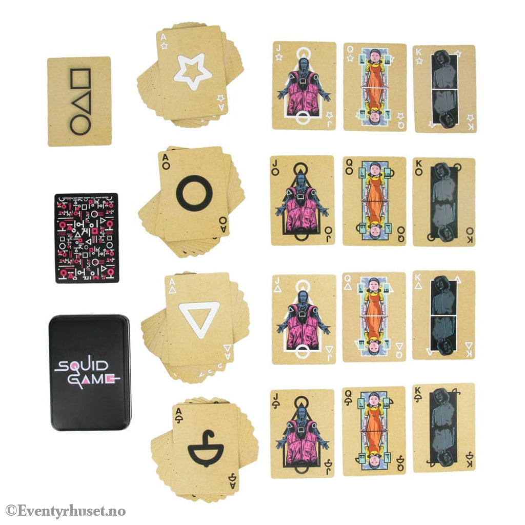 Squid Game Playing Cards Games