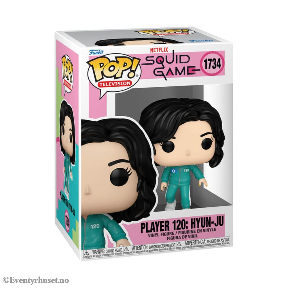 Squid Game POP! Television Vinyl Figure S3 Player 120: Hyun-ju 9 cm Collectibles