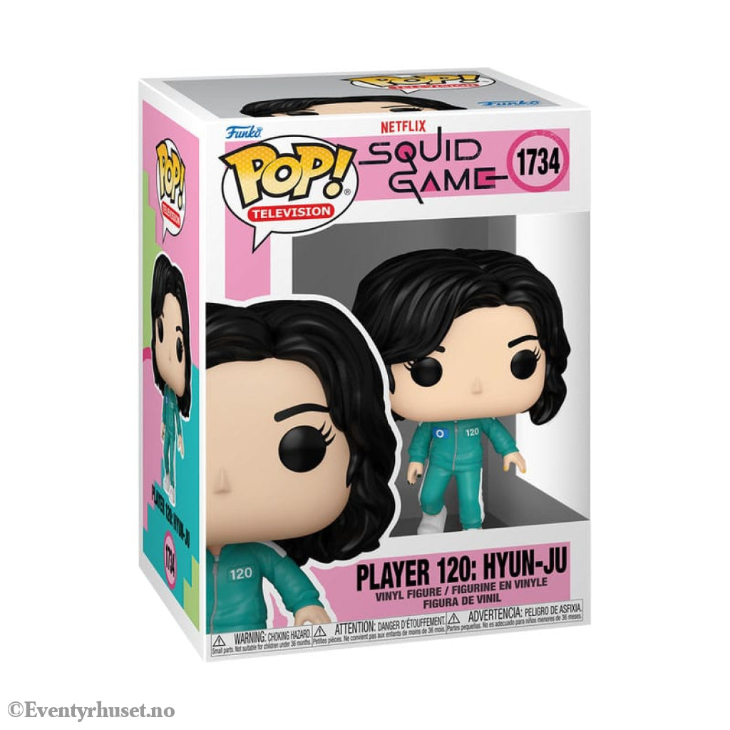 Squid Game POP! Television Vinyl Figure S3 Player 120: Hyun-ju 9 cm Collectibles