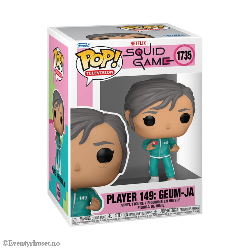 Squid Game POP! Television Vinyl Figure S3 Player 149: Geum-ja 9 cm Collectibles