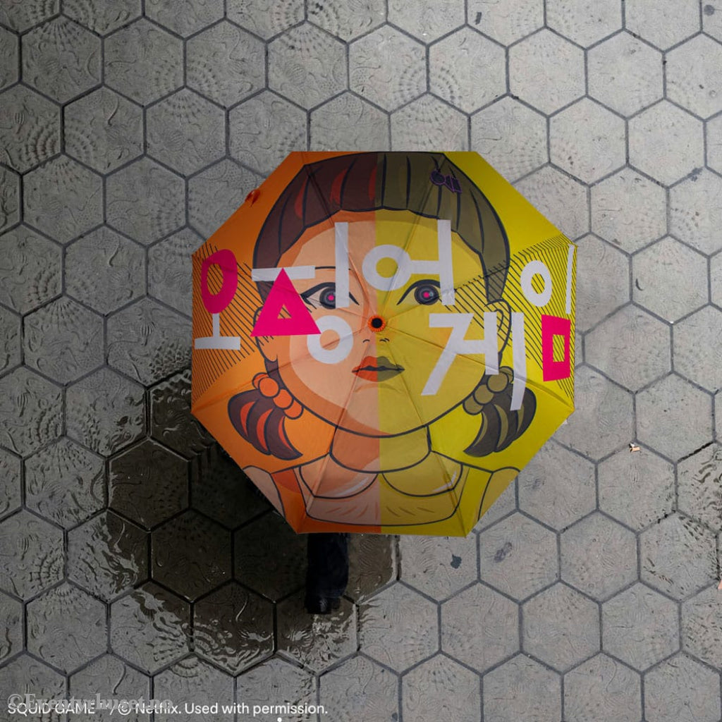 Squid Game Umbrella Young-hee Fashion & Accessories