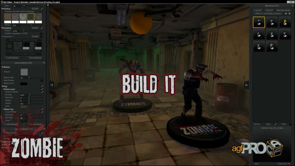 Axis Game Factory's AGFPRO Zombie FPS Player DLC PC Steam CD Key