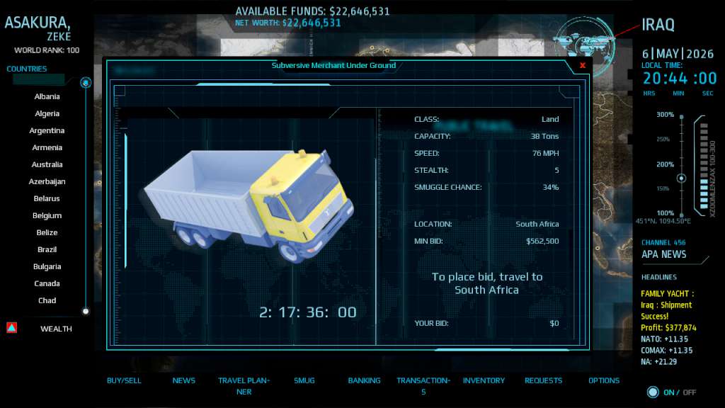 Arms Dealer Steam CD Key