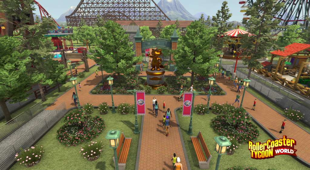 RollerCoaster Tycoon World Deluxe Edition PC Steam CD Key