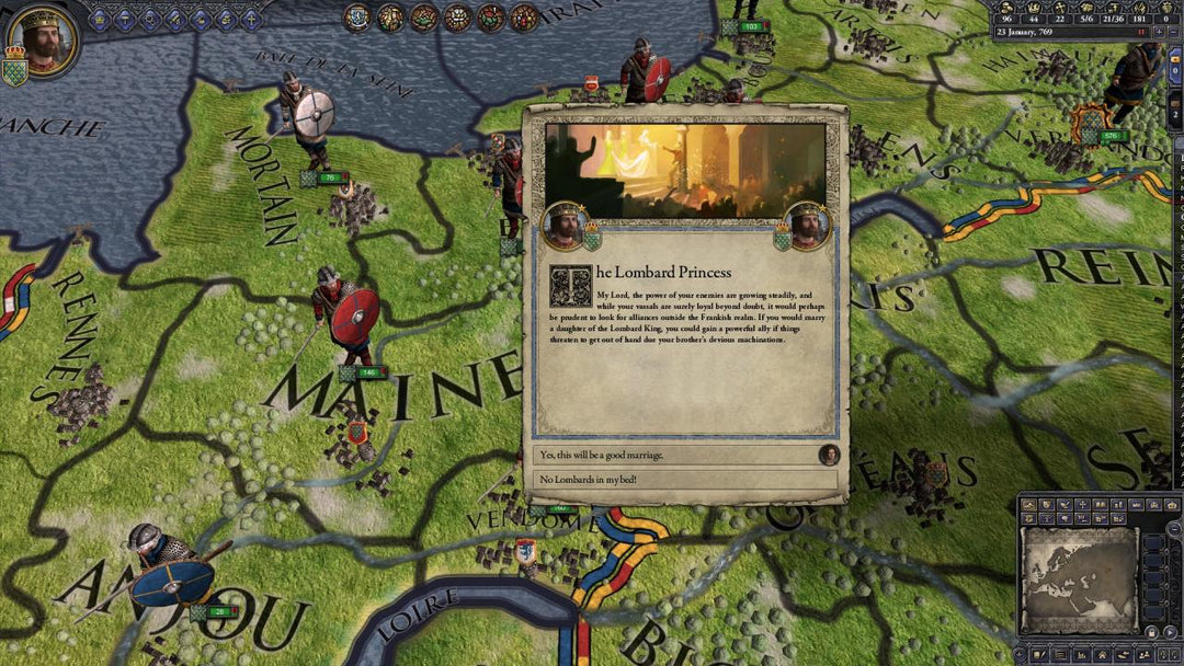 Crusader Kings II - Charlemagne DLC PC Steam CD Key