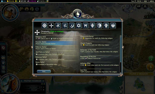 Sid Meier's Civilization V - Gods and Kings Expansion EU Steam CD Key