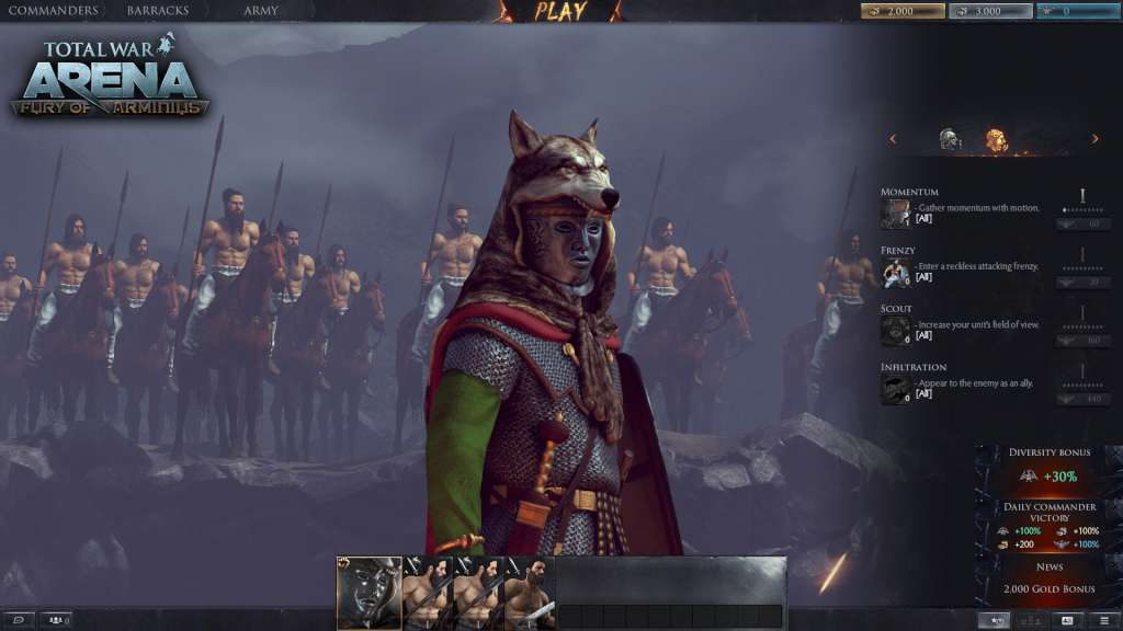 Total War: ARENA 18,000 In-Game Gold Digital Key