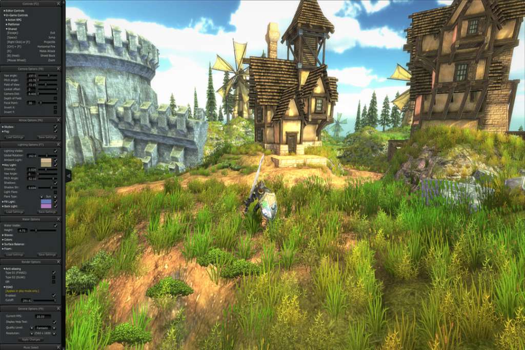 Axis Game Factory's AGFPRO + Zombie FPS + Fantasy Side-Scroller Player + BattleMat Multi-Player DLC PC Steam CD Key