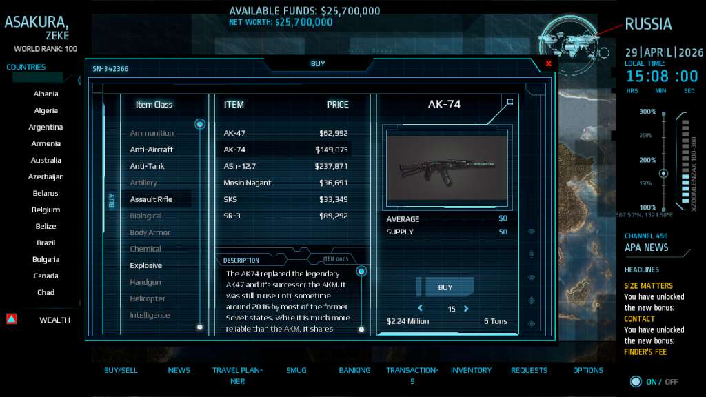 Arms Dealer Steam CD Key