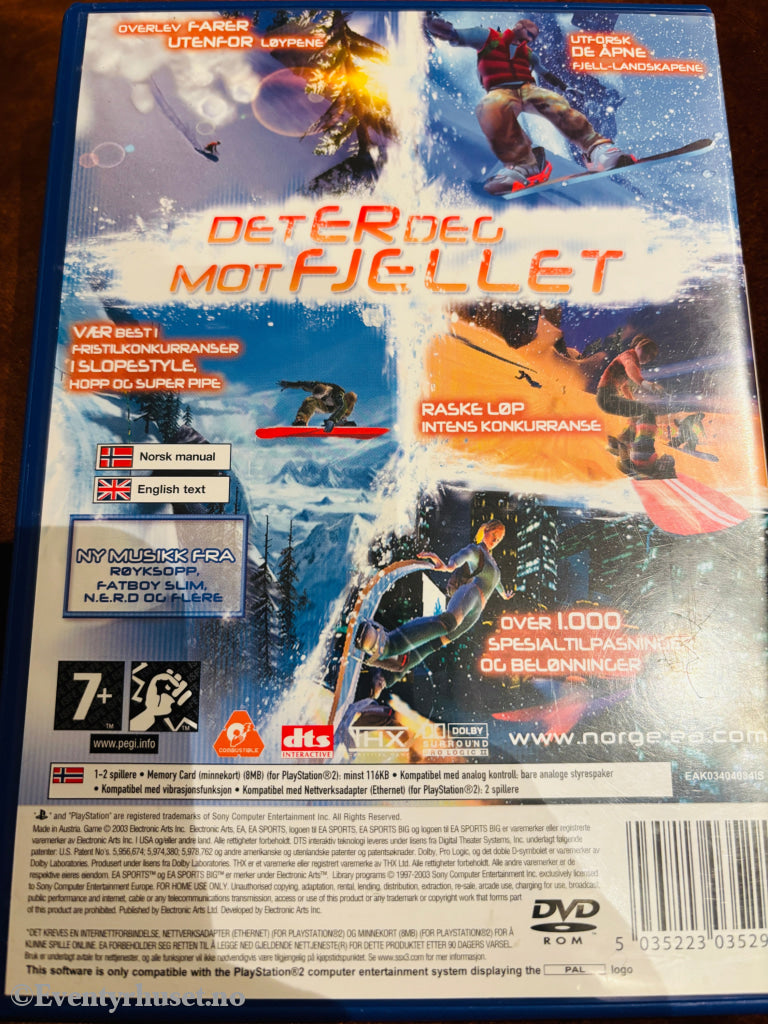 SSX 3. PS2.