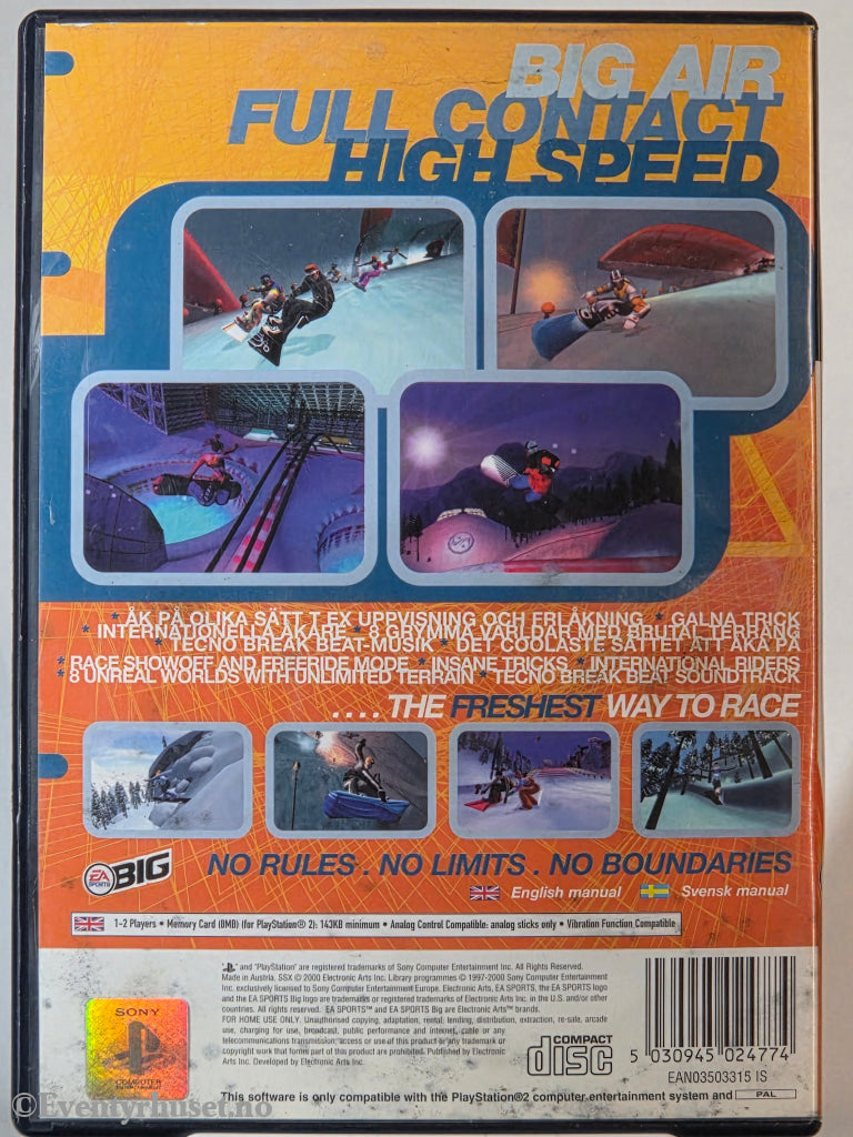SSX . PS2.