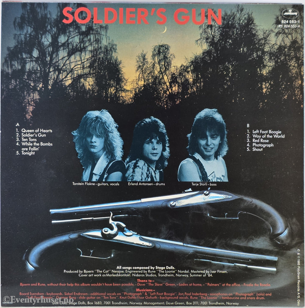 Stage Dolls. 1985. Stage Dolls. LP.