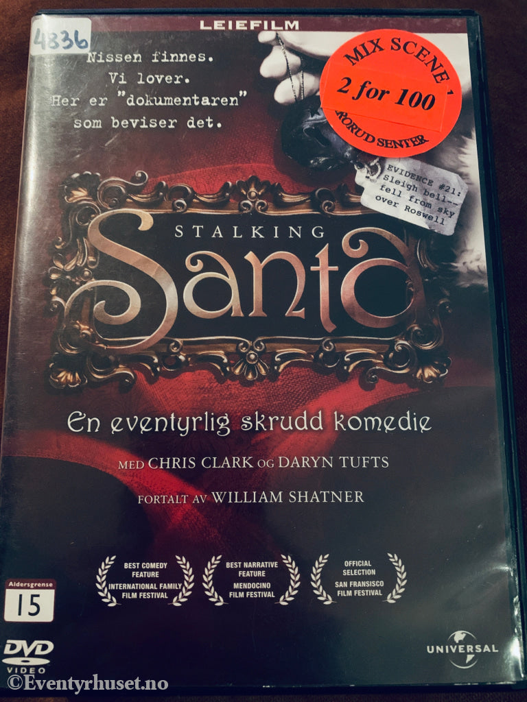 Stalking Santa: En eventyrlig komedie. DVD.