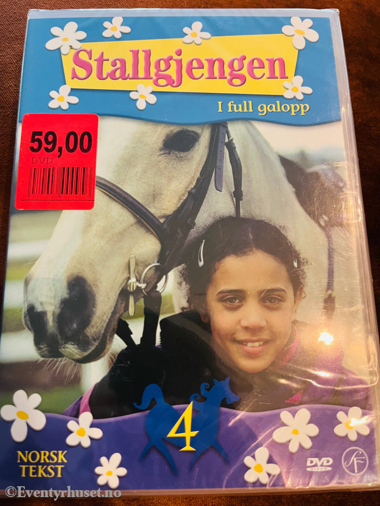 Stallgjengen 4. 2001. I Full Galopp. Dvd. Ny I Plast! Dvd