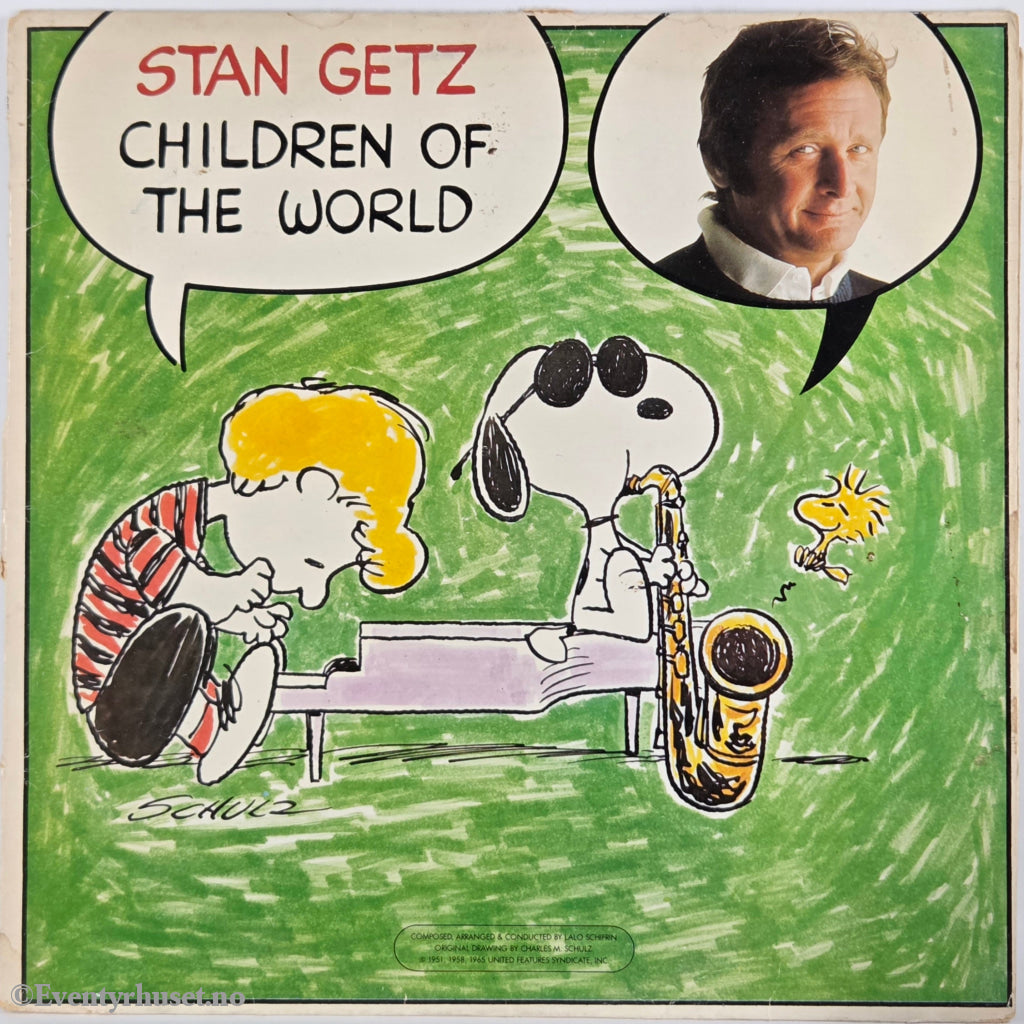 Stan Getz. 1979. Children Of The World. LP.
