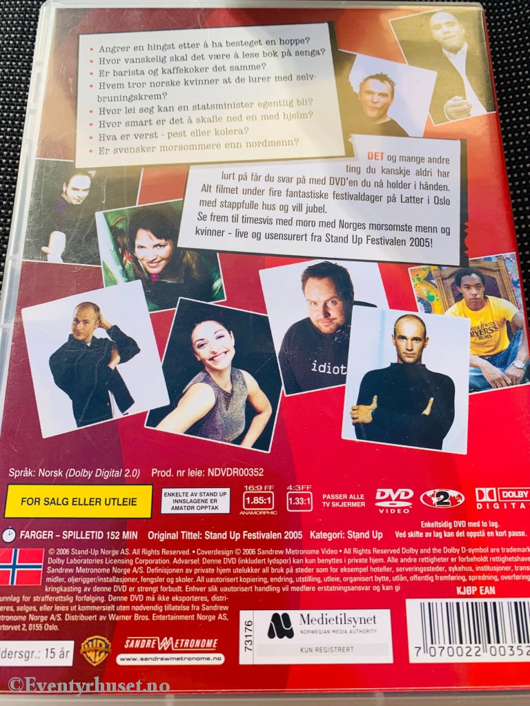 Stand Up Festival 2005. Dvd. Dvd