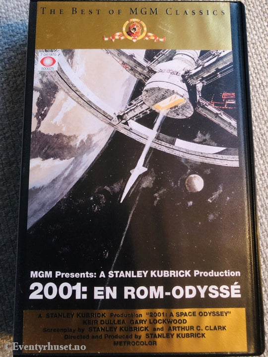Stanley Kubrick. 1968. 2001: En Rom-Odyssé. Vhs. Vhs
